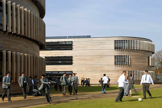 Langley school external view