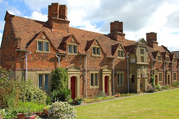 Langley village almshouses